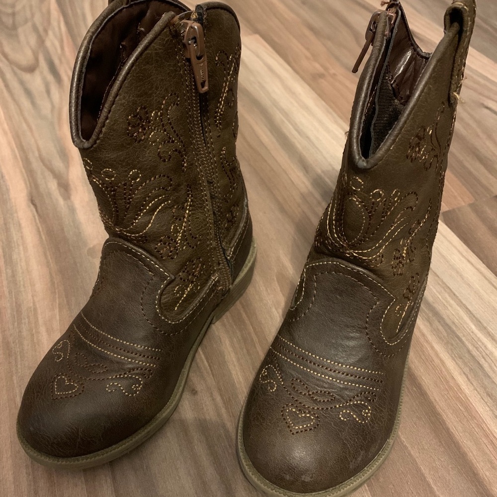 Cat & Jack Darcy Cowgirl Boots